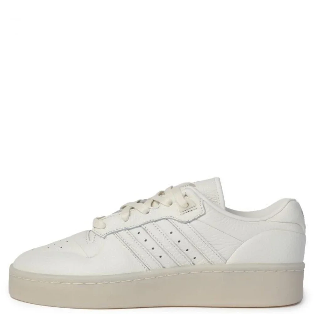 Adidas Rivalry Low Lux IH0350 Sneakers Mens US 11.5 White Platform Shoes GAL1351
